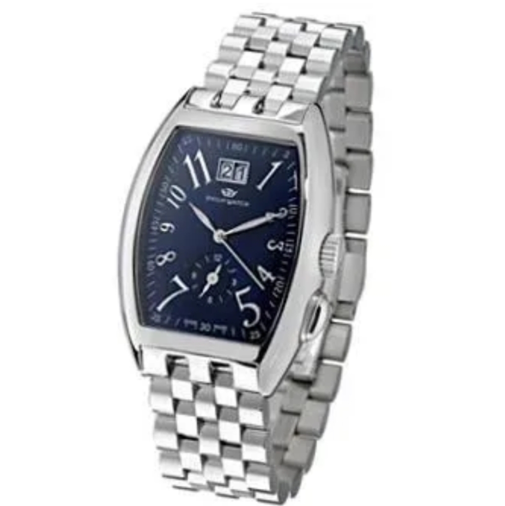 PHILIP WATCH Panama Stainless Steel Men's Dual Time Watch 8253851035